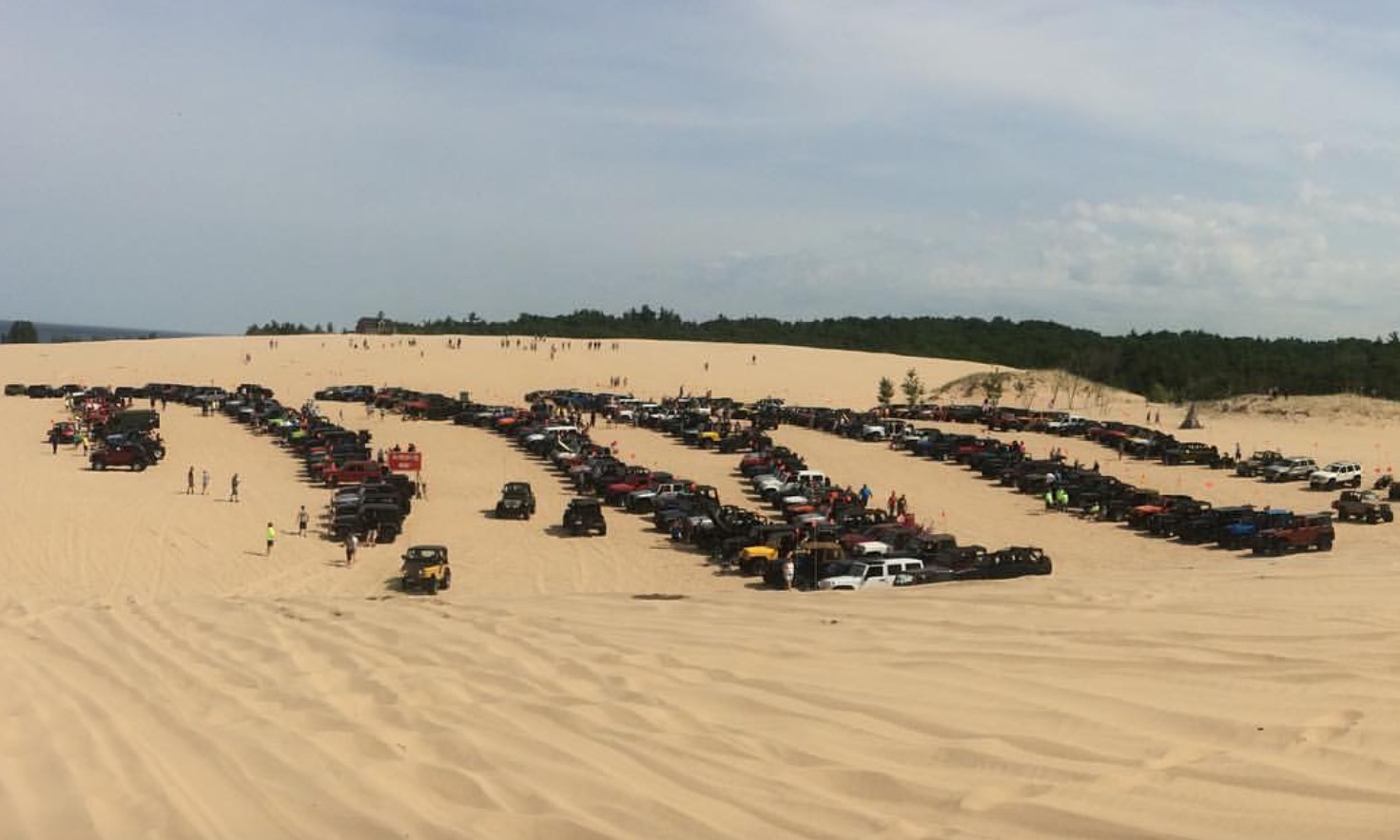 Silver Lake Sand Dunes Jeep Invasion, blessing this weekend