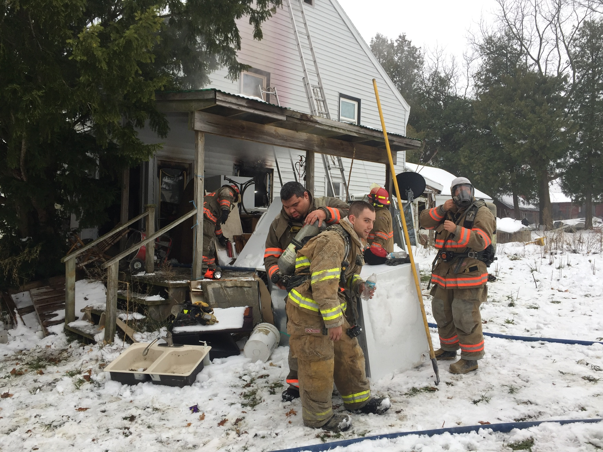 Fire Rips Through House, Causing Major Damage. | OceanaCountyPress.com