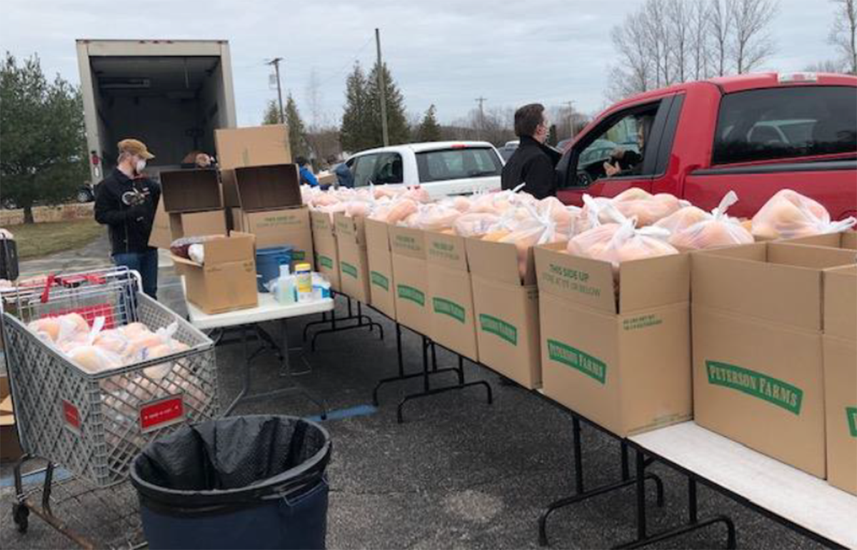 Large donations help expand Oceana County food pantry