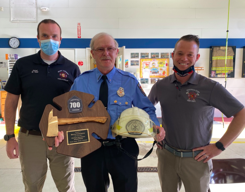 42 years of fighting fires.