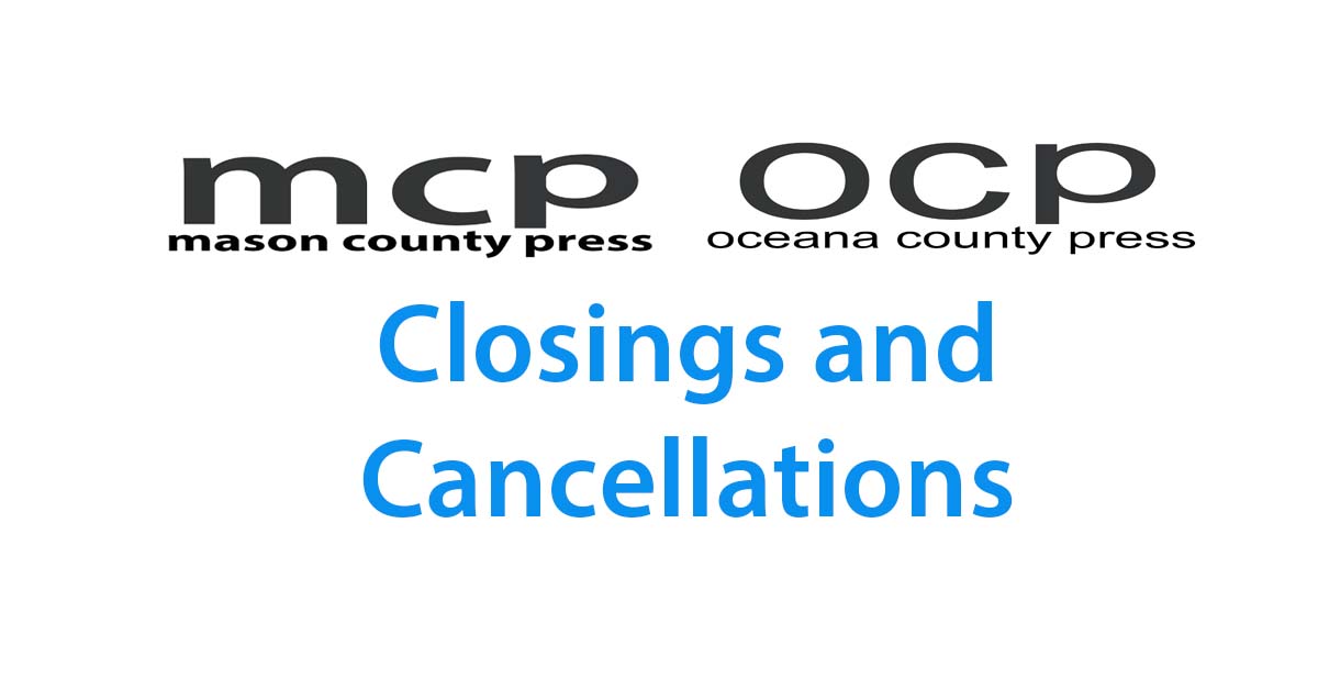 Image for Closings and cancellations