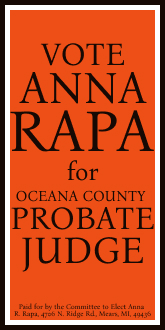 Anna Rapa for judge